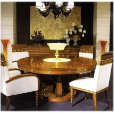 Round dining table Riga ISACCO AGOSTONI 1263-3