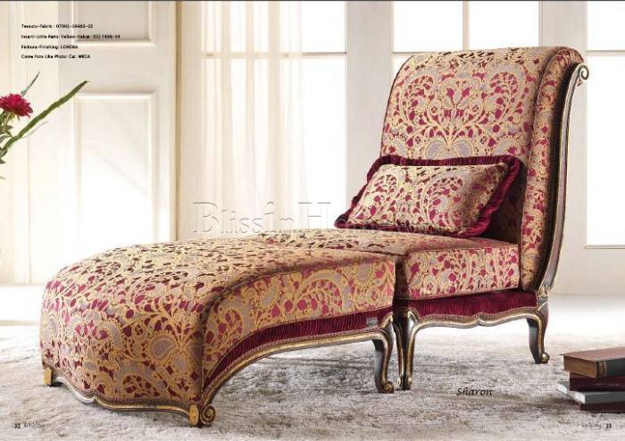 Armchair Sharon red BEDDING
