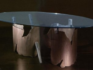 Dining table oval Giorgio RUGIANO 4026/OFB