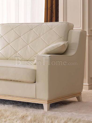 Armchair BEDDING BOSTON-R white