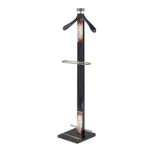 Valet Stand Levanzo Ebony with Horn Inlays ARCAHORN
