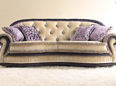 Sofa 3-seat FLEURY SOFT beige BEDDING
