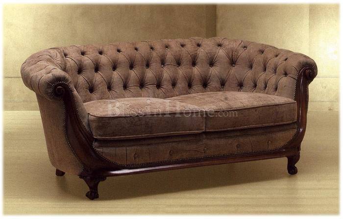 Sofa 2 seat leather Newchester MORELLO GIANPAOLO 450/K 2