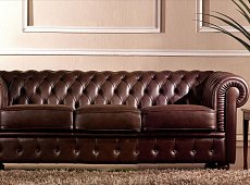 Sofa 3-seat KEOMA Chester pelle
