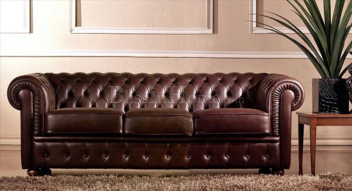 Sofa 3-seat KEOMA Chester pelle