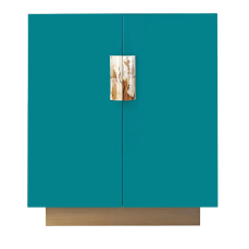 Cabinet Stressa 2-doors turquoise ARCAHORN
