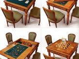 Game table ANGELO CAPPELLINI 7117