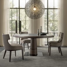 Round dining table TOWER MEDEA HE404