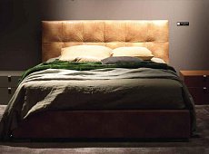 Double bed MAX CAPITONNE BASSO TWILS 18B16558C