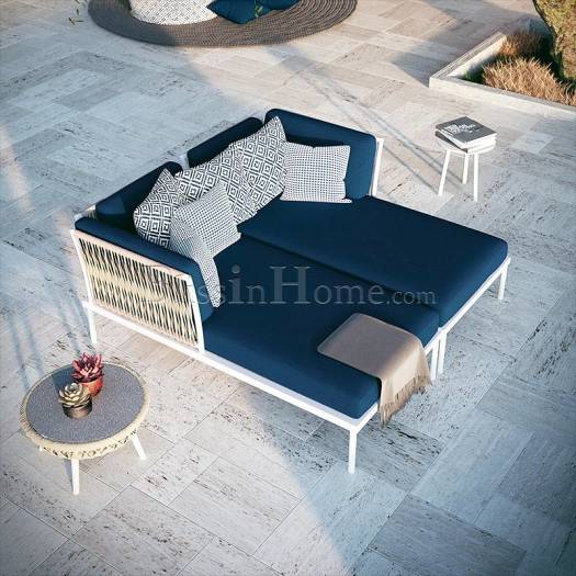 Couch outdoor ATMOSPHERA FLASH Corner Chaise Longue