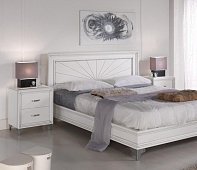 Marostica bed 180x200 ventaglio 3010 white