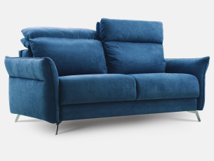 2 seater sofa-bed fabric SILVIA AERRE