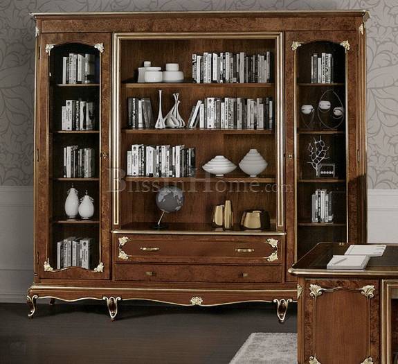 Bookcase Art Deco STILE ELISA 3000