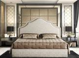 Double Bed Alan Melange Taupe BEDDING ATELIER