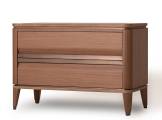 Nightstand Ercolino Extra Large with Rosewood Finish MANTELLASSI 1926