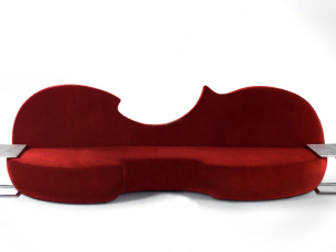 Sofa 3-seat ZANABONI Stradivari