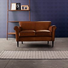 Small sofa leather NEBRASKA DEVINA NAIS DV001