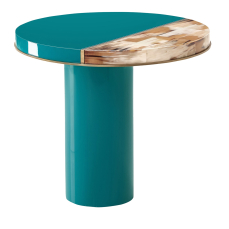 Side table round Andria turquoise ARCAHORN