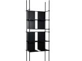 Bookcase Ludo Modular black CHELINI