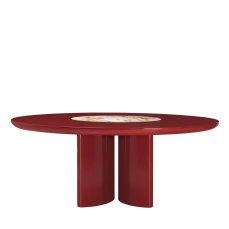 Dining Table round Tecla red ARCAHORN