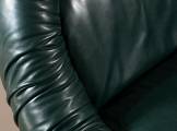 Armchair swivel leather BARRET BAXTER