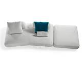 Modular corner sofa GRECALE FOX ITALIA GRECD240+GRECB155+GRECT155