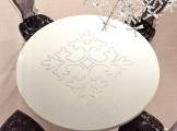 Round dining table PREGNO T56VR