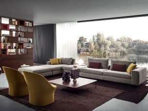 Sectional corner sofa Duo PIANCA DSR34A