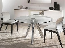 Round dining table REFLEX LEM 72 FISSO TONDO