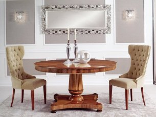 Round dining table PRIAMO SEVEN SEDIE 00TA150