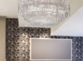 Ceiling lamp 4170/PL95 Clear Glass PATRIZIA VOLPATO