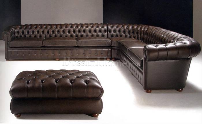 Modular corner sofa MANTELLASSI CHESTERFIELD 1