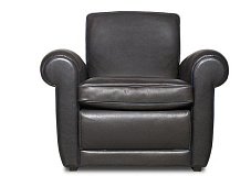 Armchair leather with armrests MICKEY BAXTER