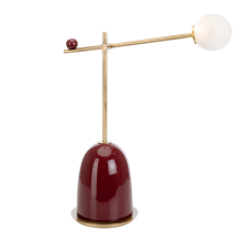 Table Lamp Pins Burgundy MARIONI