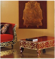 Coffee table rectangular Flower ROBERTO VENTURA TN315