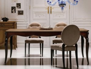 Dining table rectangular Cezanne BOTTEGA D'ARTE 610