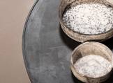 Coffee table round cement PILAR BAXTER
