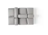 Sectional corner sofa AMURA LAPIS