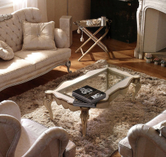 Coffee table rectangular Botero VOLPI 1216