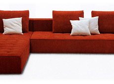 Modular corner sofa KILT 84 ZANOTTA 1242/301P+1243/211