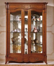Showcase two-door MAESTRI ARTIGIANI 803