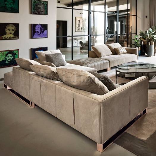 Modular corner sofa SHEFFIELD 2 LONGHI Serie W 523 3