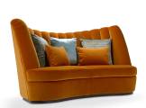 Sofa 3-seater Thalia Saffron DOMINGO SALOTTI