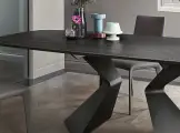 Dining table rectangular Prora shape BONALDO