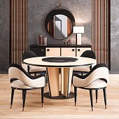 Round dining table CIPRIANI HOMOOD S520