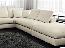 Summer sofa corner white 962