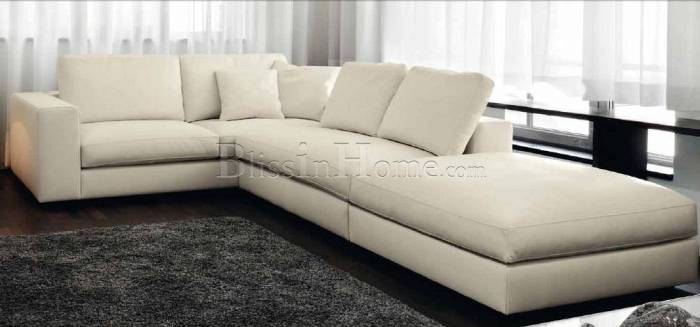 Summer sofa corner white 962