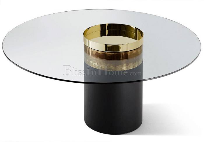 Round dining table GALLOTTI E RADICE HAUMEA - T