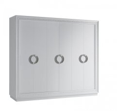 Marostica wardrobe 3025/6/1 white