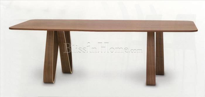 Dining table rectangular Butterfly TONIN 8070FSL_wood LG